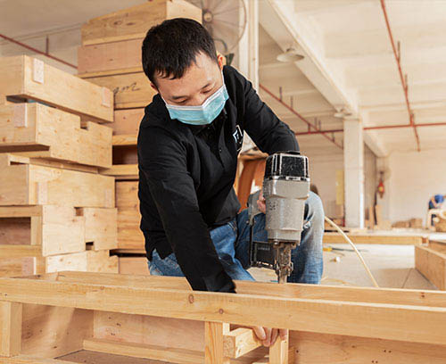 HB furniture manufacturing framing