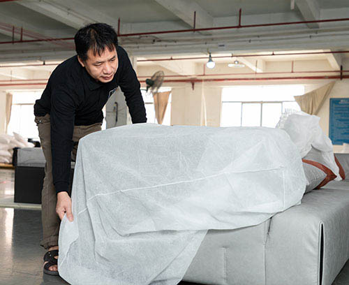 HB furniture manufacturing packaging