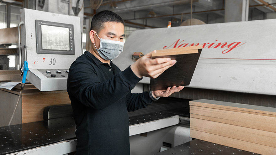 HB furniture manufacturing cutting