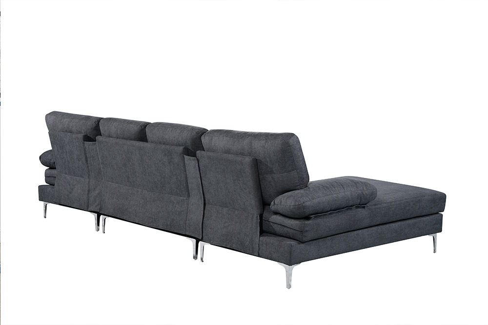 SF8215 Grey Compressed Sofa
