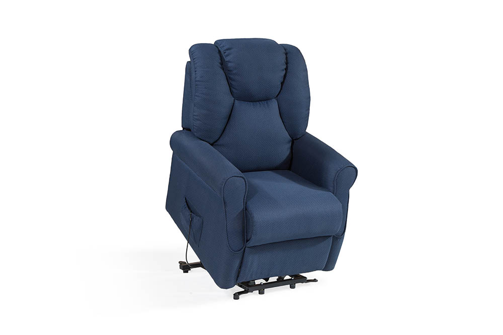 LF017 Blue/Red Lift Chair