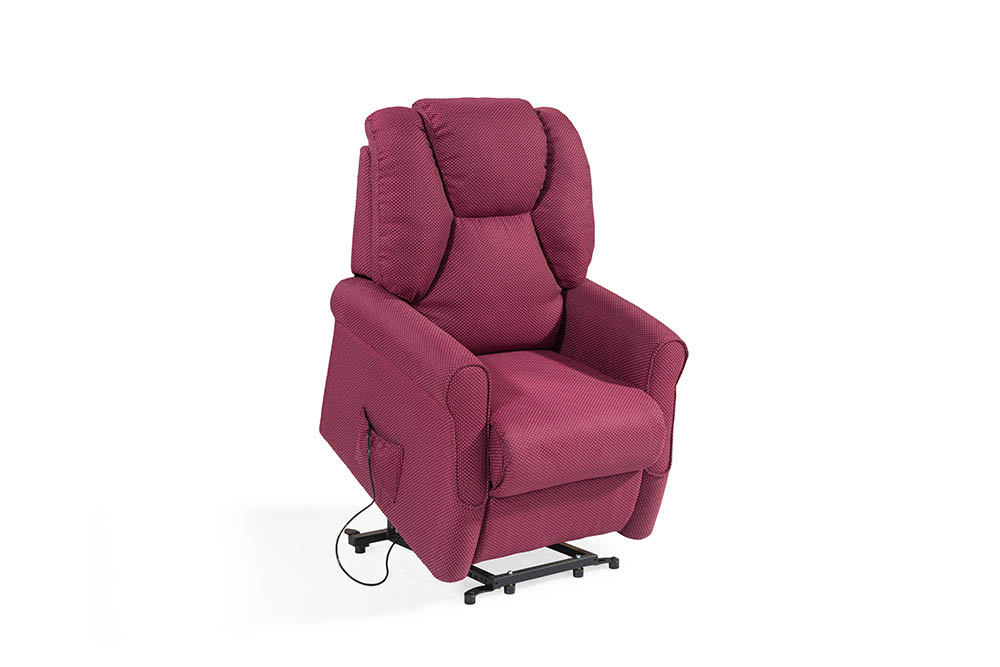LF017 Blue/Red Lift Chair