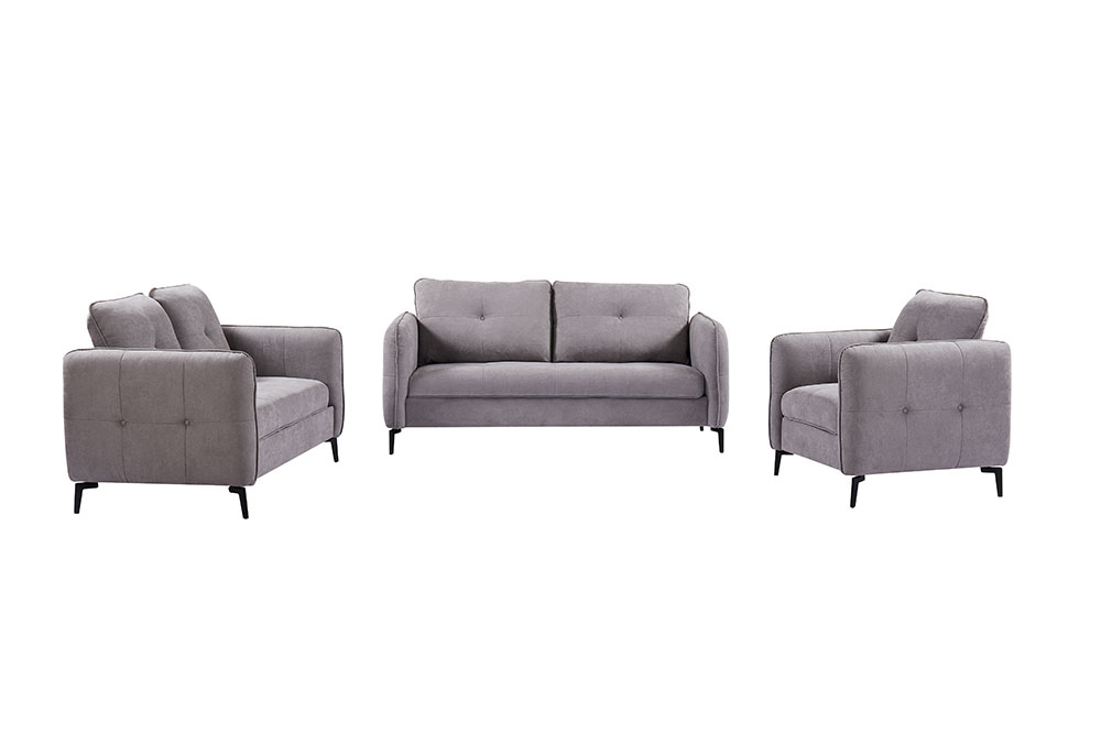 SF8227 Light Grey Compressed Sofa