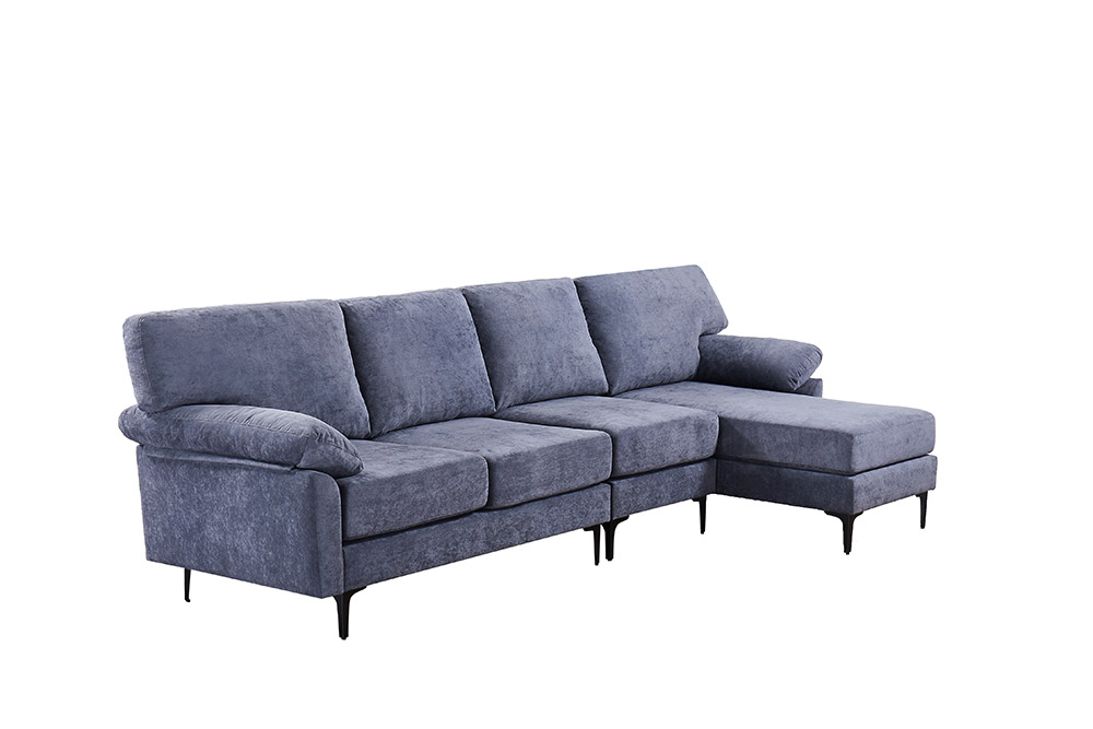 SF8229 Grey Compressed Sofa