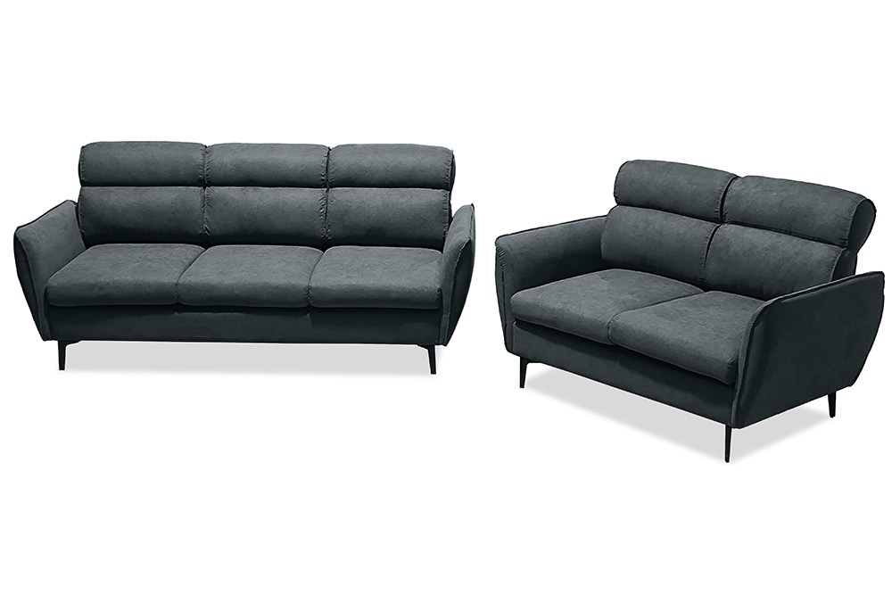 SF8238 Dark Grey Compressed Sofa