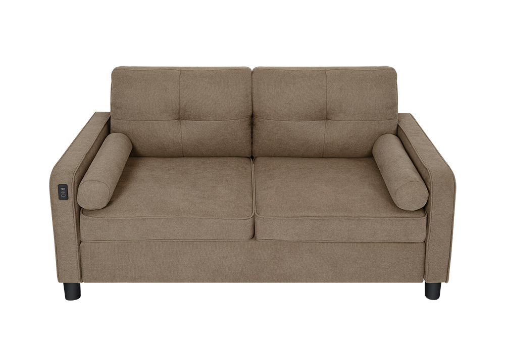 SF8240 Brown Compressed Sofa