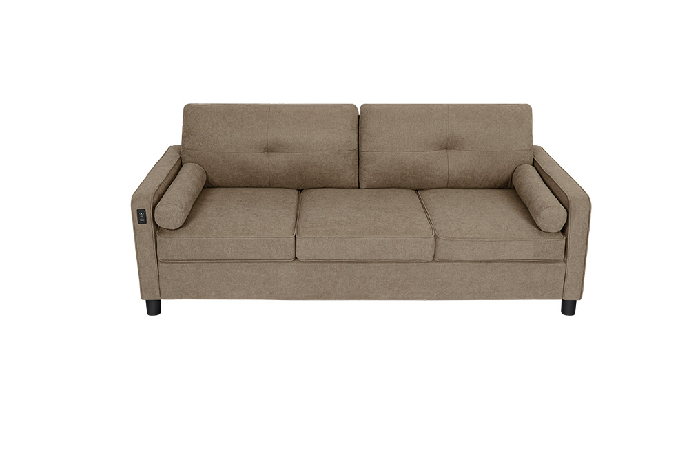 SF8240 Brown Compressed Sofa